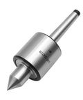 60 Degree 1MT Morse Taper Live Center For Lathe And CNC Work Beefy Triple Bearing Tailstock Center 0.0002 Inch Concentricity 5000 RPM Max
