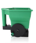 3L Handheld Lawn And Garden Spreader For Easy Seeding And Fertilizing Lightweight Seed And Fertilizer Spreader Tool side view