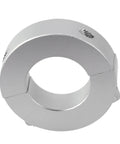 Heavy Duty Aluminum Double Split Shaft Collar For Industrial Machinery Featuring Superior Holding Power On Soft Shafts Ideal For Low Axial Load Scenarios Built From Durable Alloy Construction To Ensure Long Service Life Performing Strongly Under Pressure, aluminum split collar with screws