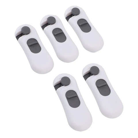 Baby Safety Cabinet Locks For Cabinets And Drawers With Double Door Access No Fuss Install Easy To Use Without Tools Child Proofing Locks Made Of Durable Plastic Perfect For Keeping Curious Toddlers Out Of Cabinets And Drawers