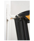 Brad Nailer Kit With Smart Point Technology, 18 Gauge Pneumatic Nailer delivers 5/8 to 2-1/8 inch nails against trim