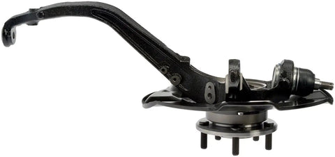 Front Left Wheel Bearing And Hub Assembly For Honda Accord And Acura Tsx Drivers Side Loaded Knuckle profile view.