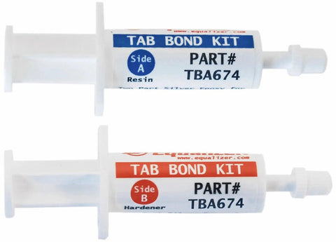 Rear Window Defroster Tab Repair Kit With High Conductivity Silver Bonding Adhesive Quick And Easy DIY Car Glass Repair syringes.