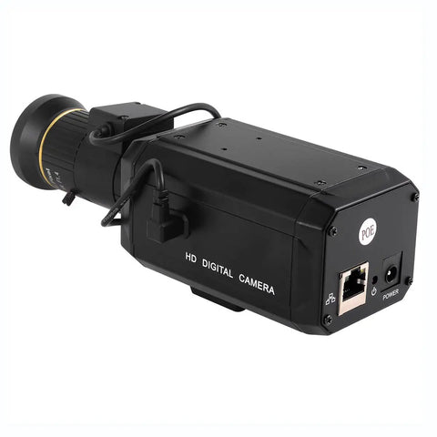 2K 4MP PoE CCTV Bullet Security Camera With WDR AI Face And Motion Detection, 5 To 50mm F1.4 Varifocal Lens, Auto Iris