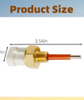 Low Coolant Level Sensor Replacement For Trucks 1999 2015 Detroit Diesel Series 60 Engines With 2 Pin Connector, size shown