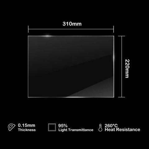 Top Shelf nFEP PFA Release Film For Resin 3D Printers 220X310Mm Hassle Free Swap Bottom Membrane Upgraded Classic Fep Sheet With Legit Smoother Prints And Rock Solid Durability For Mighty 8K Systems