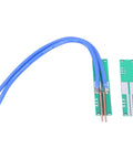 Pure Copper DIY Spot Welding Pen Kit showing blue wires and copper tips for handheld electronics repair.
