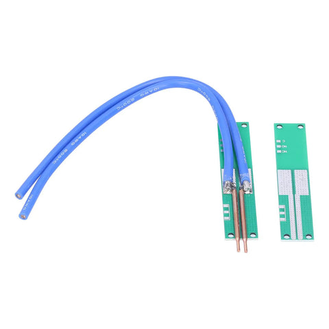 Spot Welding Pen DIY Kit With Pure Copper Construction And Flexible Multi Strand Silicone Wire and circuit board