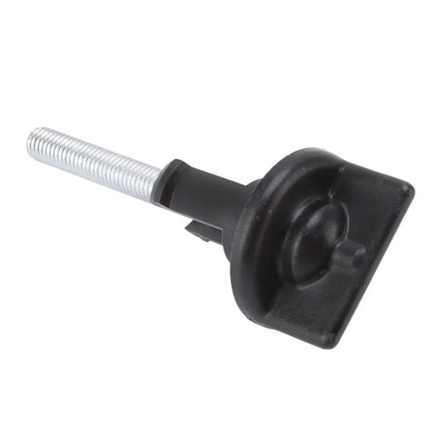Heavy Duty Spare Tire Hold Down Bolt For Cars, Wearproof Metal Fastener with black clamp, long lasting, side view