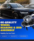 Heavy Duty Wheel Bearing And Hub Assembly For Volkswagen Jetta 513253 Pro Grade Beefed Up OEM Style Fit Precision Bearings Quiet Ride