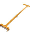 Handle of 15 Ton Machine Skate Dolly With 9 Rollers And 360 Degree Top For Heavy Duty Load Transport, Carbon Steel Construction
