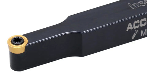 3/8 x 3-1/2 Inch SRDCN06-2J Indexable Toolholder For RCMT220 Inserts With 0 Degree Lead Angle And 7 Degree Relief, Pro Grade Durable Machining Tool For RCMT220 And RCGT220-AF Inserts, SKU 2376-0006