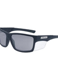 Heavy Duty Boss Level Safety Bifocal Glasses With Rugged Side Shields Kickass Impact Resistant ANSI Certified Eye Gear Smoke Lens Tough Black Frame