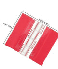 12 Pack Self Adhesive Acrylic Mini Folding Piano Hinges For Crafts And Display Stands Durable Clear Plastic for easy install, 3.5x3 cm