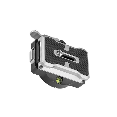 Auto Locking Quick Release Plate With Universal Tripod Base Rock-Solid Anti-Slip Stability For Sliders And Vertical Filming