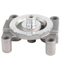 Remote Mount Diesel Engine Coolant Filter Head Water Filter Holder Replaces Part 204163, heavy-duty metal construction, top view.