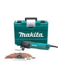 Powerful 3.0 Amp Oscillating Multi Tool Kit With Soft Start And Variable Speed Control 6,000 To 20,000 OPM For Cutting, Sanding, Scraping