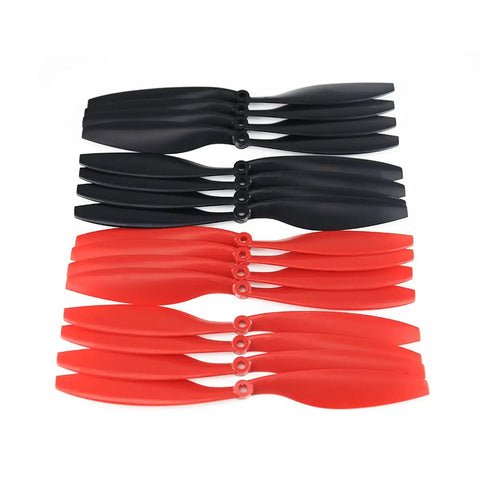 1045 10x4.5 Propellers Set 16 Piece Red And Black FPV Props For F450 F550 S550 S500 Quadcopters 8 CW 8 CCW High Strength Nylon