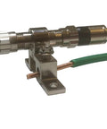 Antenna Grounding Kit With 10 AWG Solid Copper Wire 5ft And PPC Coax Ground Block, showing 10AWG wire and ground block connection