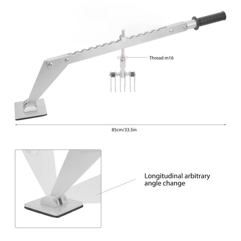 Paintless Dent Repair Kit For Cars, Pro Grade Auto Dent Puller with 23 Piece Aluminum Tool Set, adjustable angle, 85cm length