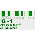 Pro-Grade Plastigauge Kit For Bearing Clearance, Color-Coded Sizing, Oil-Soluble Formula, Made In USA with green measurement scale.