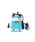 Heavy Duty Industrial Steam Iron Station With Pressurized Continuous Flow And Massive Four Liter Tank, front view with controls.