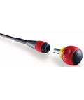 Ball Grip Ratchet Screwdriver Set 5 Piece With 36 Tooth Gear For Smooth Fine Turn Screw Driving CrV Alloy Steel Shanks