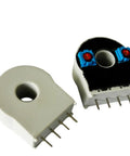 Heavy Duty DC Leakage Current Sensor With Integrated Safety Shutoff And Rock Solid Overload Defense For Dependable Industrial Circuit Monitoring. Two sensors displayed.
