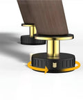 Adjustable Furniture Feet Set Of 12 With Threaded Legs For Beds Cabinets Sofas And More Wobble Free Leveling Feet