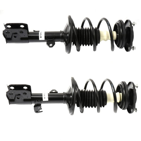 Front Pair Complete Struts Coil Spring Assembly Shock Absorber For Toyota Corolla 2009 2011 2012 2013 And Toyota Matrix 2011 2012 2013 Replacement To Stop The Bounce And Restore Smooth Ride