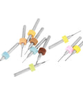 Ten Piece Tungsten Carbide Micro Drill Bit Set 0.1mm To 1.0mm For PCB Circuit Board Drilling in various colors