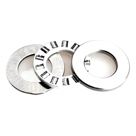 Pinion Needle Thrust Bearing Kit Compatible With 36HP And 40HP Outboard Engine Perfect Match 93342624U0 Get Your Motor Running Smooth As Silk For All Your Boating Adventures With This Top Shelf Marine Replacement Piece Done Right First Time. silver metal bearing washers and needle cage