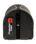Tough As Nails Road Ready Rotationally Molded Drum Case For 12 By 10 Inch Tom Shell with durable straps and black exterior.