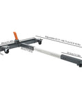 Heavy Duty Universal Mobile Base for Workshop Equipment with adjustable steel frame and locking casters, Q235 construction