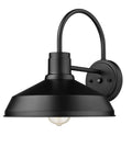 Dusk To Dawn Gooseneck Barn Lights Outdoor Wall Sconce Set Black Anti Rust Exterior Lighting For Farmhouse Porch Or Garden 2 Pack
