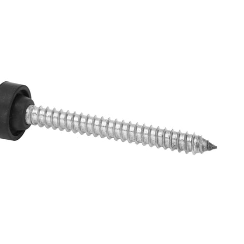 Close-up of Heavy Duty 4 Pack Stainless Steel Solar Panel Mounting Screw, designed for secure rooftop installation.