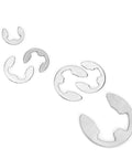 Heavy Duty 300 Piece Stainless Steel E Clip Set M1.2 To M15 Retaining Ring Circlip Assortment Kit in various sizes