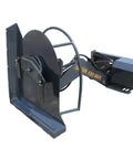 Beefy Skid Steer Tree Pruner Attachment With 42 Inch Brush Cutter, 2 AR400 Steel Blades, for Lawn Mower, Heavy Duty Use
