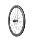 50mm Carbon Clincher Wheelset For 700C Road Bikes Tubeless Ready With Laser Brake Surface, RT030 Hub, side view