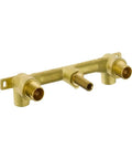 Wall Mount Rough In Valve For 2 Handle Bathroom Faucets And Bathtubs Fits 3 Hole 8 Inch Center To Center Spacing R3500 WL
