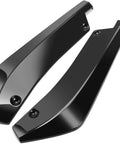 Heavy Duty Abs Rear Spoiler For Tesla Model 3 Y S X Cybertruck, glossy black ABS material, side view, installation ready.