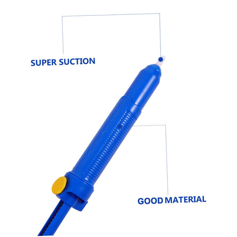 Blue Desoldering Pump Solder Sucker For PCB Repair And Solder Removal Tool DIY Friendly Easy Grip Desolder Gun