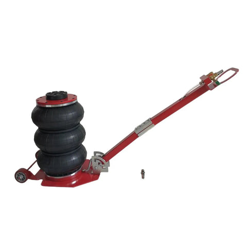 Heavy Duty Airbag Jack For Daily Drivers And Pickups Features Rapid Pump Design With Tough 3 Ton Capacity for lifting vehicles.