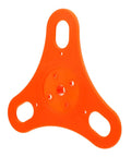 Orange plastic 4 Pack Cup Sealing Machine Guard Stopper Roll Film Stopper Sealing Plate Easy Install Accessory For Cup Sealer Machines Plastic Spare Part For Beverages Kitchen And Food Service