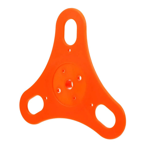 Orange plastic 4 Pack Cup Sealing Machine Guard Stopper Roll Film Stopper Sealing Plate Easy Install Accessory For Cup Sealer Machines Plastic Spare Part For Beverages Kitchen And Food Service