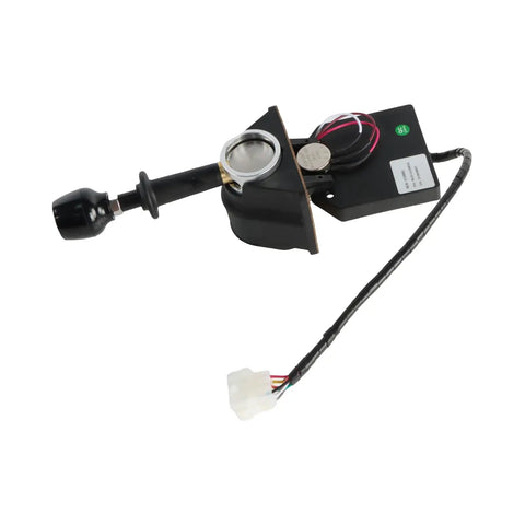 Direct Replacement Joystick Controller For JLG Boom Lifts Part Number 1600141 features ergonomic design and plug connections.