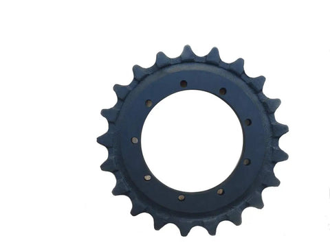 Premium Mini Excavator Sprocket For PC28 PC30 PC35 Snug Fit With Durable Undercarriage Spare Part High Strength Long Lasting Gear Precise Fit Easy Install Ideal Replacement For Small Excavators And Diggers, black steel sprocket