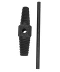Super Cool Broken Screw Extractor Kit With Damaged Bolt Remover Set 1/2 Inch And 3/4 Inch Features Dual Use For Faucet Pipe Tools Made From Super Tough Chrome Vanadium Steel For A Rock Solid Grip And Long Lasting Durability To Get You Out Of Any Messy. black chrome vanadium steel extractor with 1/2 and 3/4 inch threaded ends