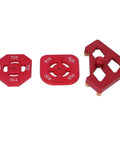 Heavy Duty Aluminum Router Template And Top Shelf Woodworking Chamfer Jig Kit with R15, R20, T25 guides for precise routing.