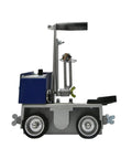 Heavy Duty Portable Automatic Magnetic Welding Trolley Fillet Machine For Steel Structure Angle Jobs 22W side view with adjustable control handle.
